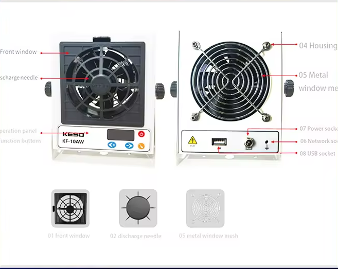Quạt thổi ion tần số cao KF-10AW