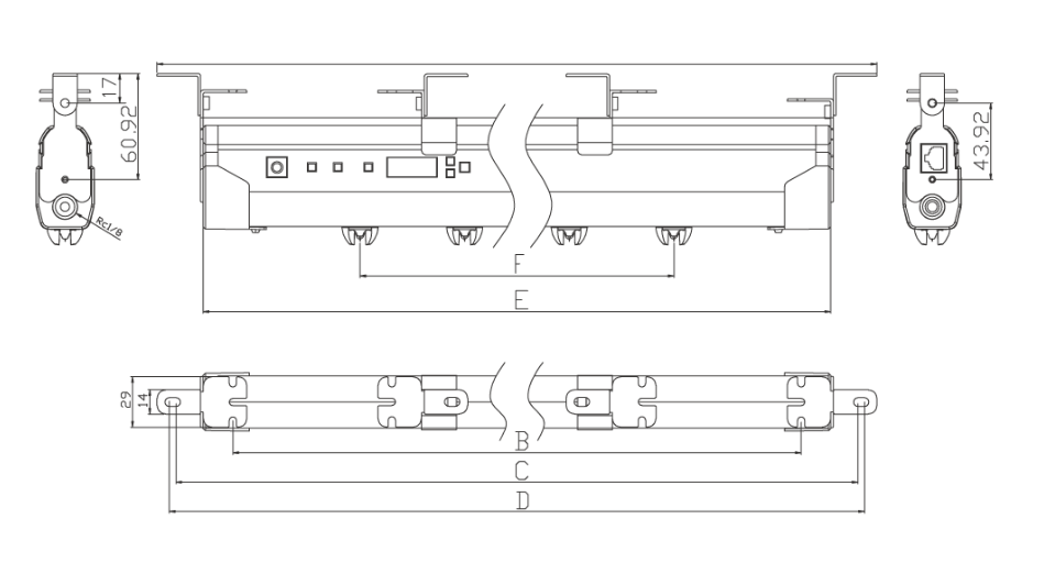 Thanh Khử Tĩnh Điện Ion Tần Số Cao KE-36X