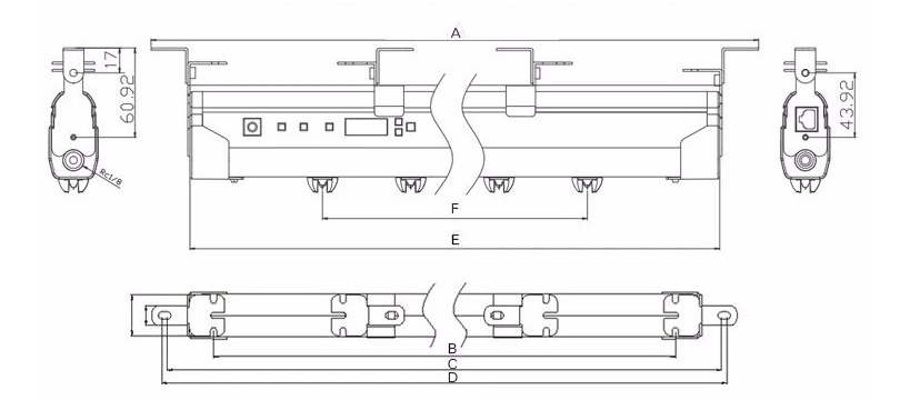 Thanh ion linh kiện LCD KE-108X- Thiết Bị Chống Tĩnh Điện