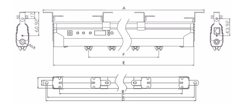 Thanh khử tĩnh điện ion KESD KE-84X